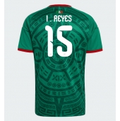 Mexico Israel Reyes #15 Hjemmebanetrøje VM 2026 Kort ærmer