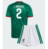 Mexico Jorge Sanchez #2 Hjemmebanetrøje Børn VM 2026 Kort ærmer (+ bukser)