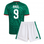 Mexico Raul Jimenez #9 Hjemmebanetrøje Børn VM 2026 Kort ærmer (+ bukser)