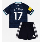 Newcastle United Bazoumana Toure #17 Udebanetrøje Børn 2026-27 Kort ærmer (+ bukser)