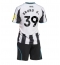 Newcastle United Bruno Guimaraes #39 Hjemmebanetrøje Børn 2025-26 Kort ærmer (+ bukser)