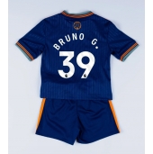 Newcastle United Bruno Guimaraes #39 Tredje trøje Børn 2025-26 Kort ærmer (+ bukser)