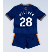 Newcastle United Joe Willock #28 Tredje trøje Børn 2025-26 Kort ærmer (+ bukser)