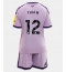 Newcastle United Malick Thiaw #12 Tredje trøje Børn 2026-27 Kort ærmer (+ bukser)