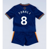 Newcastle United Sandro Tonali #8 Tredje trøje Børn 2025-26 Kort ærmer (+ bukser)