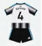 Newcastle United Sven Botman #4 Hjemmebanetrøje Børn 2026-27 Kort ærmer (+ bukser)
