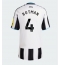 Newcastle United Sven Botman #4 Hjemmebanetrøje Dame 2025-26 Kort ærmer