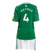 Newcastle United Sven Botman #4 Udebanetrøje Børn 2025-26 Kort ærmer (+ bukser)