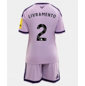 Newcastle United Tino Livramento #2 Tredje trøje Børn 2026-27 Kort ærmer (+ bukser)