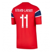 Norge Jorgen Strand Larsen #11 Hjemmebanetrøje VM 2026 Kort ærmer