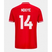 Nottingham Forest Dan Ndoye #14 Hjemmebanetrøje 2025-26 Kort ærmer
