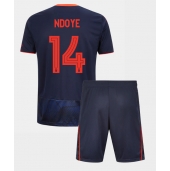 Nottingham Forest Dan Ndoye #14 Tredje trøje Børn 2025-26 Kort ærmer (+ bukser)