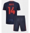 Nottingham Forest Dan Ndoye #14 Tredje trøje Børn 2025-26 Kort ærmer (+ bukser)