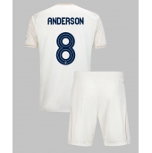Nottingham Forest Elliot Anderson #8 Udebanetrøje Børn 2025-26 Kort ærmer (+ bukser)