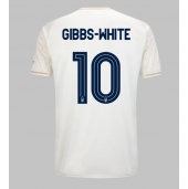 Nottingham Forest Morgan Gibbs-White #10 Udebanetrøje 2025-26 Kort ærmer