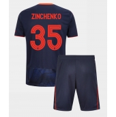Nottingham Forest Oleksandr Zinchenko #35 Tredje trøje Børn 2025-26 Kort ærmer (+ bukser)