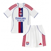 Olympique Lyonnais Hjemmebanetrøje Børn 2025-26 Kort ærmer (+ bukser)