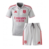 Olympique Lyonnais Tredje trøje Børn 2025-26 Kort ærmer (+ bukser)