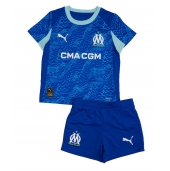 Olympique de Marseille Tredje trøje Børn 2025-26 Kort ærmer (+ bukser)