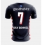 PSV Eindhoven Ruben van Bommel #7 Udebanetrøje 2025-26 Kort ærmer