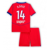 Paris Saint-Germain Desire Doue #14 Tredje trøje Børn 2025-26 Kort ærmer (+ bukser)