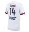 Paris Saint-Germain Desire Doue #14 Udebanetrøje 2025-26 Kort ærmer
