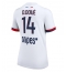 Paris Saint-Germain Desire Doue #14 Udebanetrøje Dame 2025-26 Kort ærmer