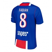 Paris Saint-Germain Fabian Ruiz #8 Hjemmebanetrøje 2026-27 Kort ærmer