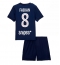 Paris Saint-Germain Fabian Ruiz #8 Hjemmebanetrøje Børn 2025-26 Kort ærmer (+ bukser)