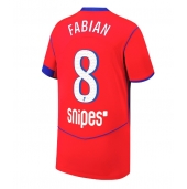 Paris Saint-Germain Fabian Ruiz #8 Tredje trøje 2025-26 Kort ærmer