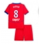 Paris Saint-Germain Fabian Ruiz #8 Tredje trøje Børn 2025-26 Kort ærmer (+ bukser)