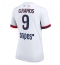 Paris Saint-Germain Goncalo Ramos #9 Udebanetrøje Dame 2025-26 Kort ærmer
