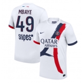 Paris Saint-Germain Ibrahim Mbaye #49 Udebanetrøje 2025-26 Kort ærmer