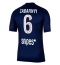 Paris Saint-Germain Illia Zabarnyi #6 Hjemmebanetrøje 2025-26 Kort ærmer