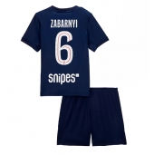 Paris Saint-Germain Illia Zabarnyi #6 Hjemmebanetrøje Børn 2025-26 Kort ærmer (+ bukser)