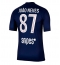 Paris Saint-Germain Joao Neves #87 Hjemmebanetrøje 2025-26 Kort ærmer