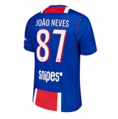 Paris Saint-Germain Joao Neves #87 Hjemmebanetrøje 2026-27 Kort ærmer