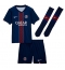 Paris Saint-Germain Joao Neves #87 Hjemmebanetrøje Børn 2025-26 Kort ærmer (+ bukser)