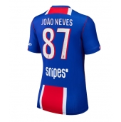 Paris Saint-Germain Joao Neves #87 Hjemmebanetrøje Dame 2026-27 Kort ærmer