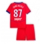Paris Saint-Germain Joao Neves #87 Tredje trøje Børn 2025-26 Kort ærmer (+ bukser)