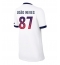 Paris Saint-Germain Joao Neves #87 Udebanetrøje Dame 2026-27 Kort ærmer