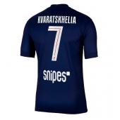 Paris Saint-Germain Khvicha Kvaratskhelia #7 Hjemmebanetrøje 2025-26 Kort ærmer