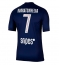 Paris Saint-Germain Khvicha Kvaratskhelia #7 Hjemmebanetrøje 2025-26 Kort ærmer