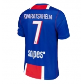 Paris Saint-Germain Khvicha Kvaratskhelia #7 Hjemmebanetrøje 2026-27 Kort ærmer