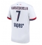 Paris Saint-Germain Khvicha Kvaratskhelia #7 Udebanetrøje 2025-26 Kort ærmer