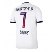 Paris Saint-Germain Khvicha Kvaratskhelia #7 Udebanetrøje 2026-27 Kort ærmer