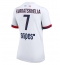 Paris Saint-Germain Khvicha Kvaratskhelia #7 Udebanetrøje Dame 2025-26 Kort ærmer