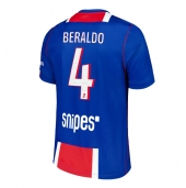Paris Saint-Germain Lucas Beraldo #4 Hjemmebanetrøje 2026-27 Kort ærmer