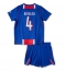 Paris Saint-Germain Lucas Beraldo #4 Hjemmebanetrøje Børn 2026-27 Kort ærmer (+ bukser)