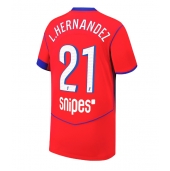 Paris Saint-Germain Lucas Hernandez #21 Tredje trøje 2025-26 Kort ærmer